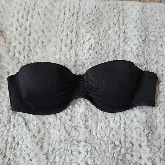 Victoria Secret Black Swim Top 32B - Picture 1 of 3